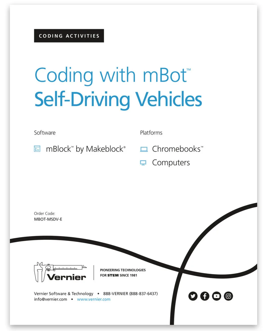 Coding with mBot: Self-Driving Vehicles