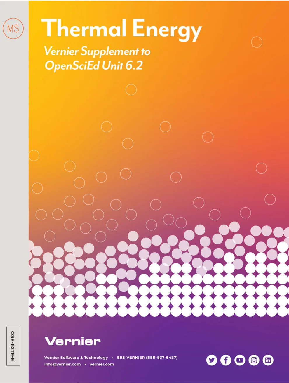 Thermal Energy: Vernier Supplement to OpenSciEd Unit 6.2