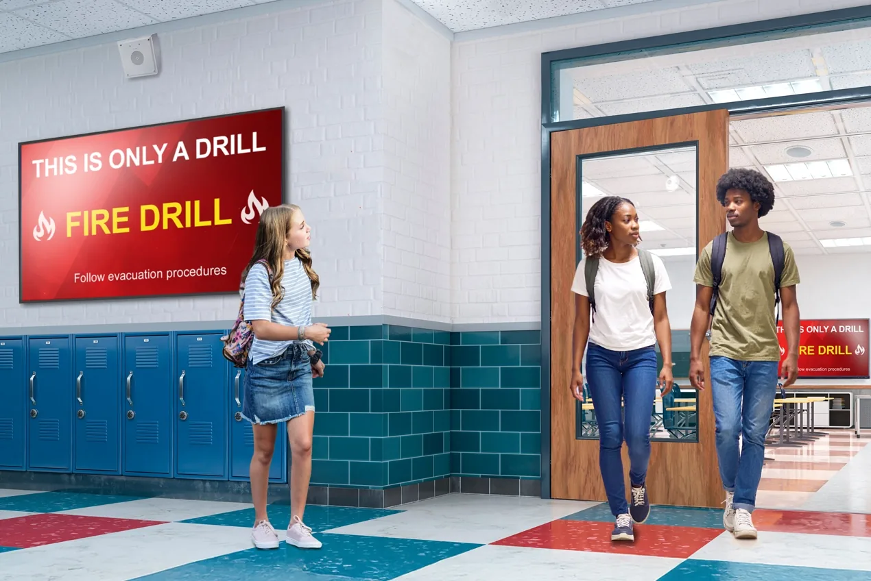 Alerta de seguridad en pantallas Clevertouch