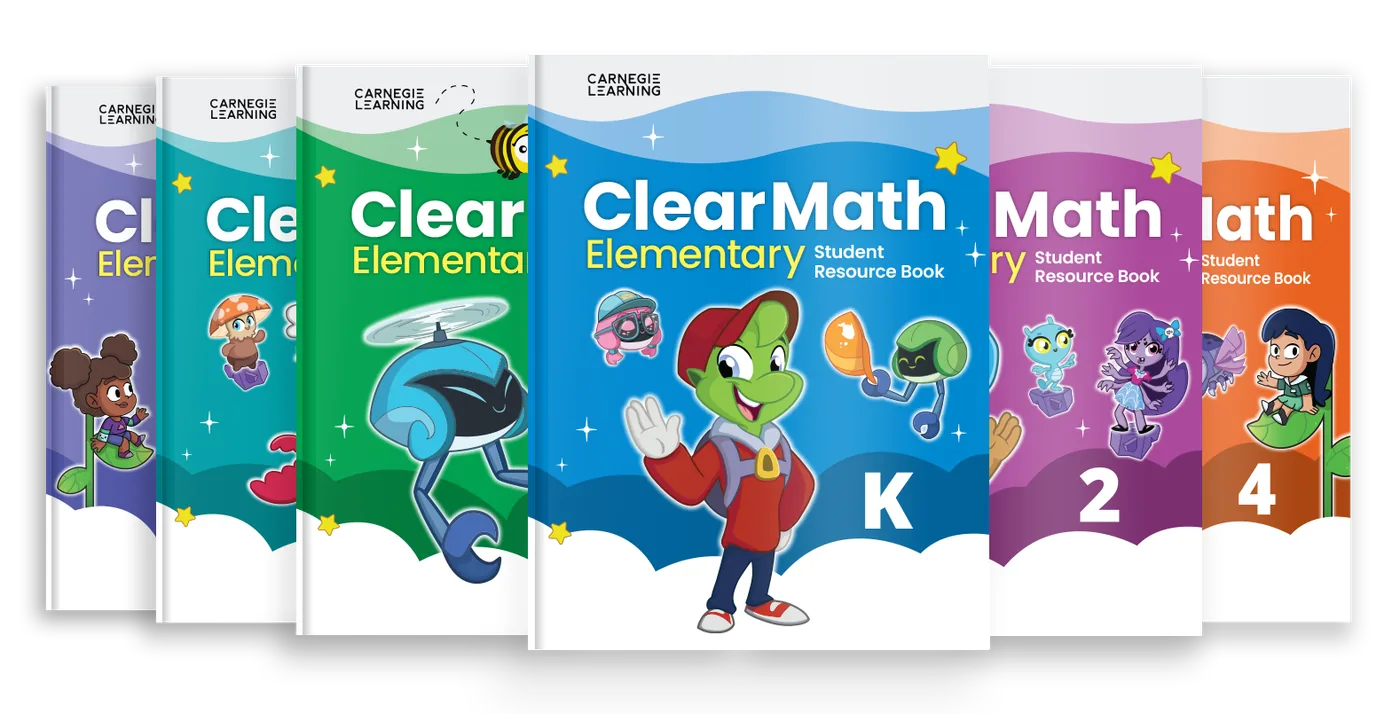 Serie de cuadernos del estudiante de ClearMath Elementary