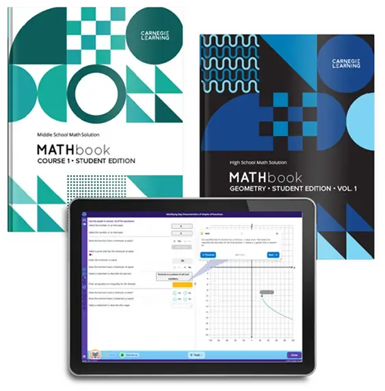 MATHbook y MATHia de ClearMath para educación media