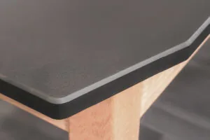 El canto de 5″ hace palanca