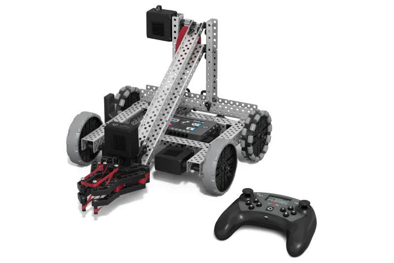 Robot VEX V5 con su control